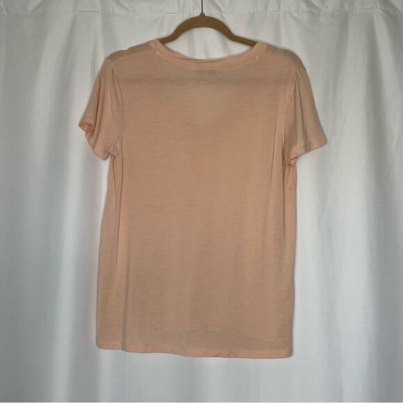 Zara Collection Woman Basic Tee in Peach size Medium - Picture 2 of 5